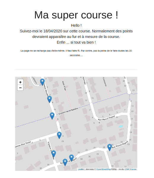  photo de l'application